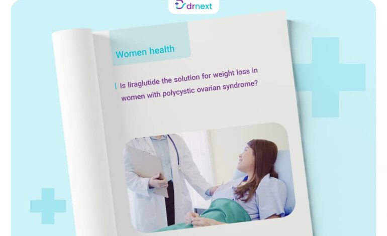  لیراگلوتاید در کاهش وزن زنان با سندرم تخمدان پلی کیستیک